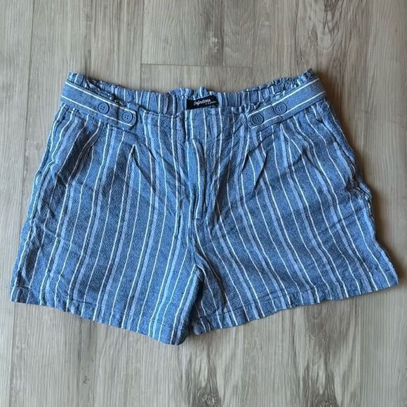 Definitions by d.j. Jeans Linen Shorts Size Large - Picture 1 of 4